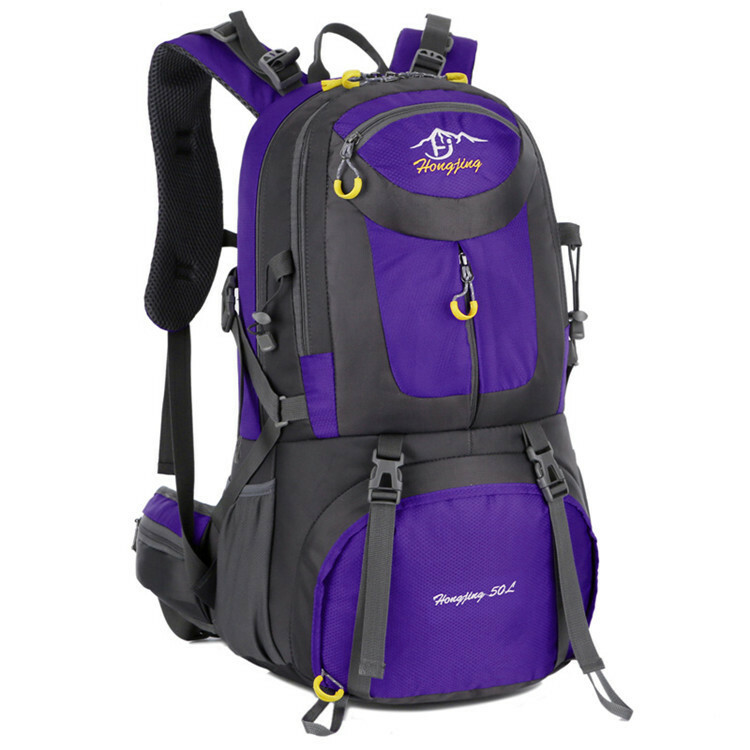 Large Capacity Waterproof Travel Backpack Mountaineering Camping Bag 40L 50L 60L