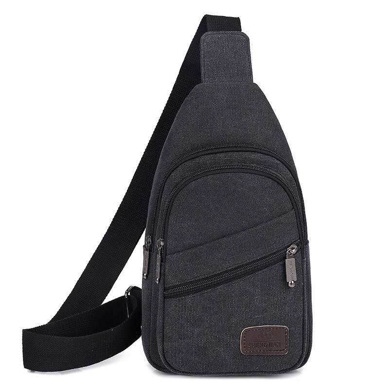 Men Chest Sling Bag Shoulder Pack Cross Body Handbag Sports Travel Backpack Gift