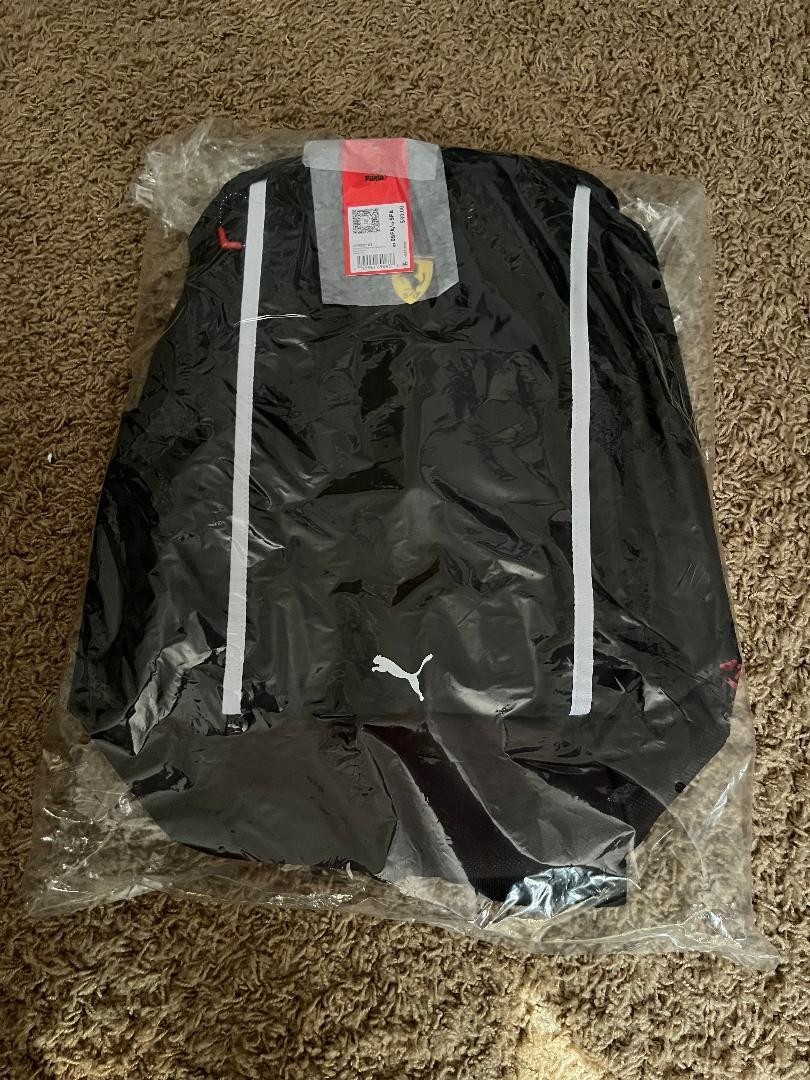 Puma Ferrari Scuderia Black & Red School Race Backpack