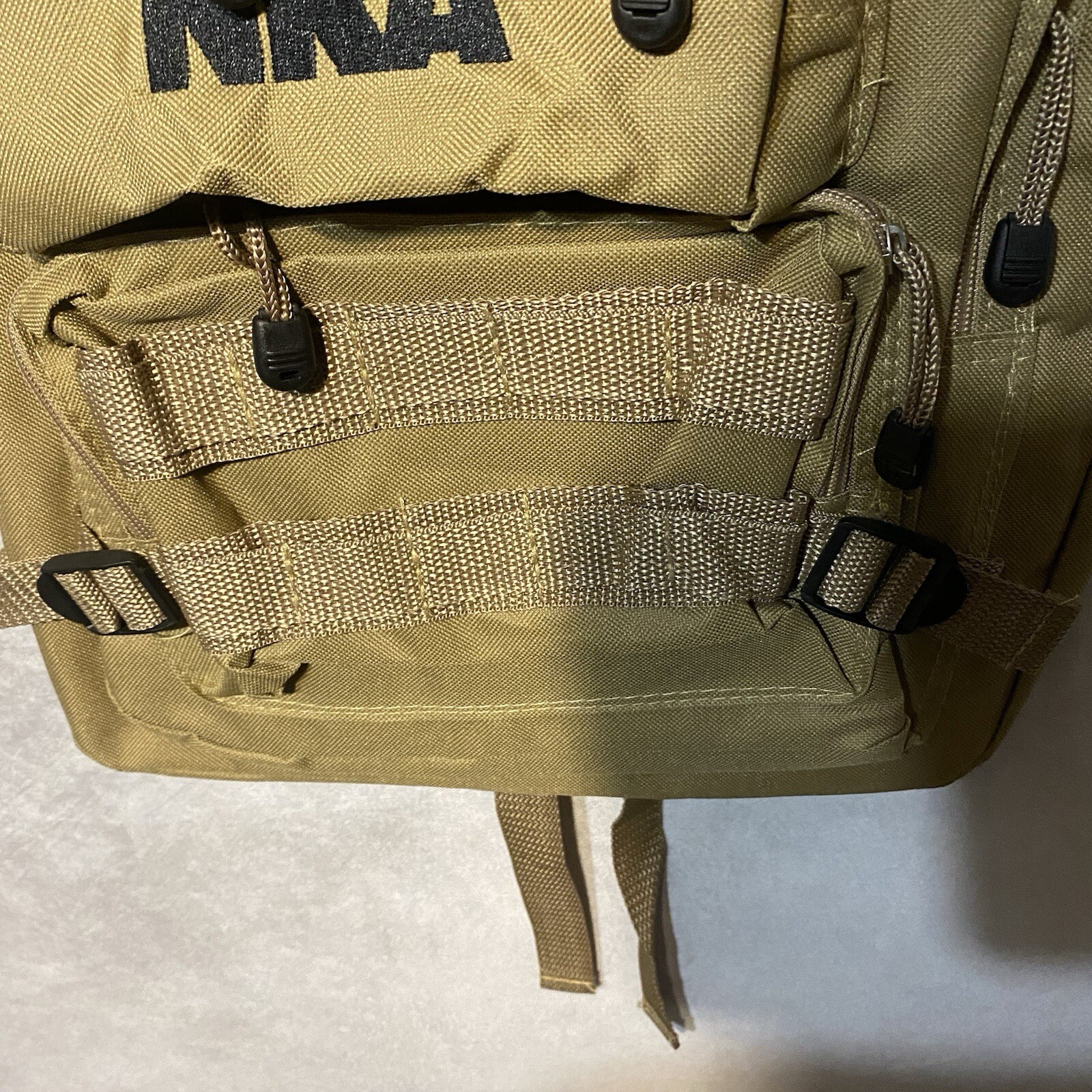 NRA Tactical Backpack Range Hunting Bag Storage Bag Desert Tan Khaki 15″H x12″W