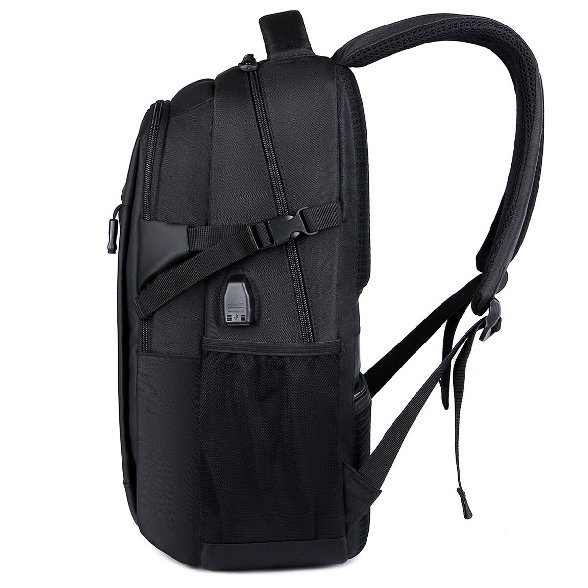Men Laptop Backpack Large Rucksack Business Travel School Bag With USB Port