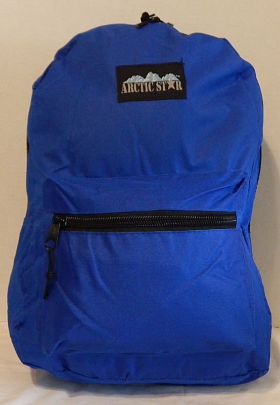Backpack by Moda West Artic Star Royal Blue Headphone Port 17 x 12 x 6