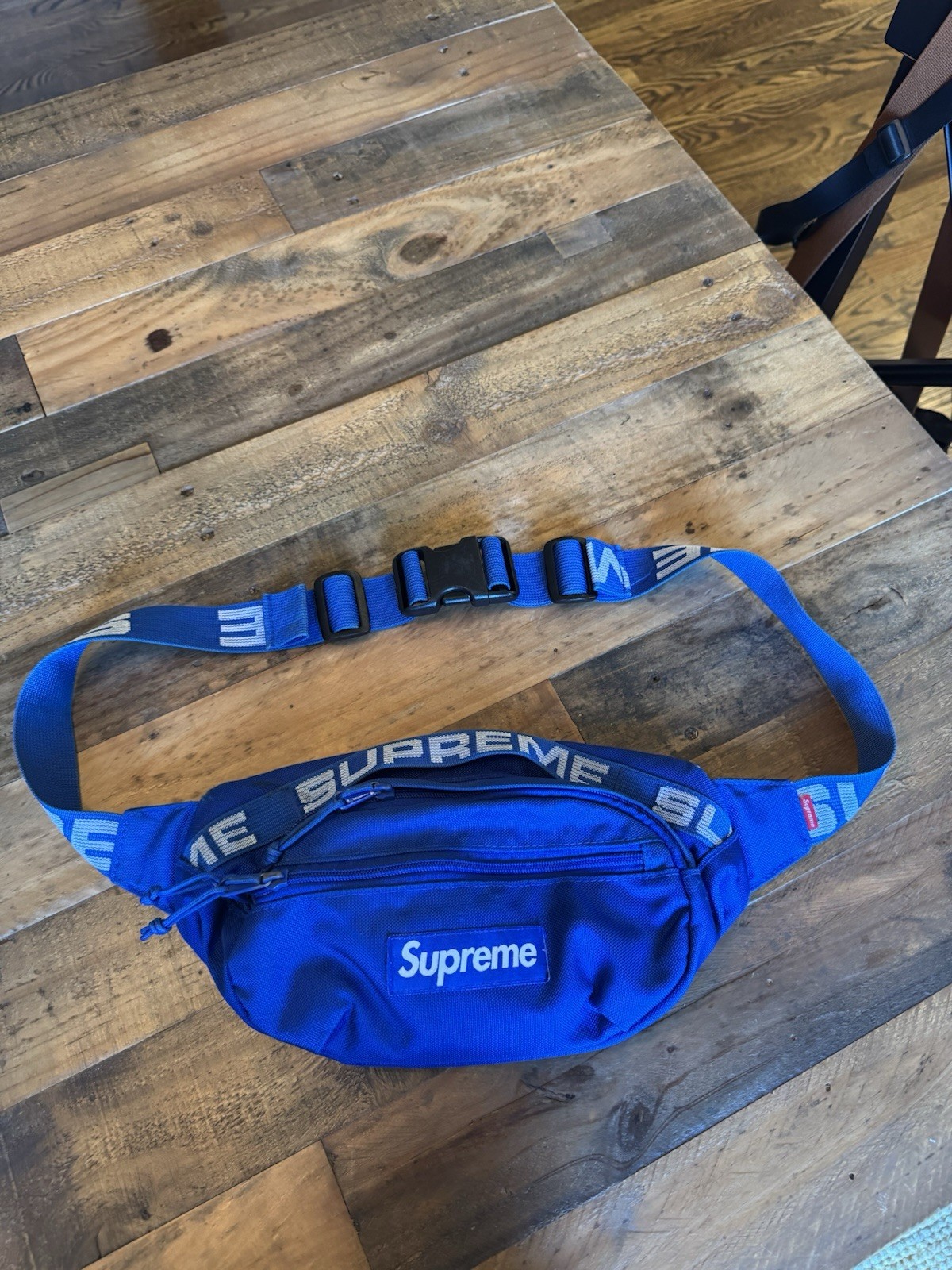 Supreme SS18 Waist Bag Blue – Fanny Pack SS18 (UNISEX)