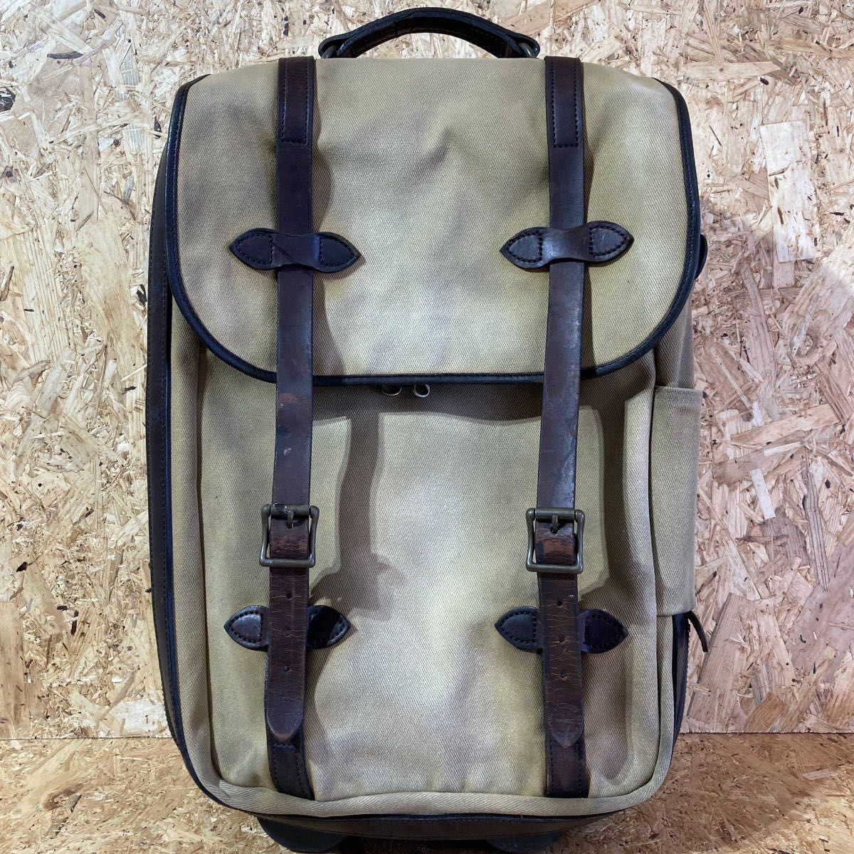 FILSON Rollin Carry-On Bag Vintage Trolley Luggage Talon Zipper Old Tag Used