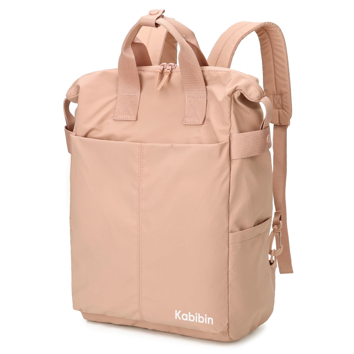 Pink Ultra Lightweight Waterproof Backpack 15.6 Inch Laptop CarryOn Bag