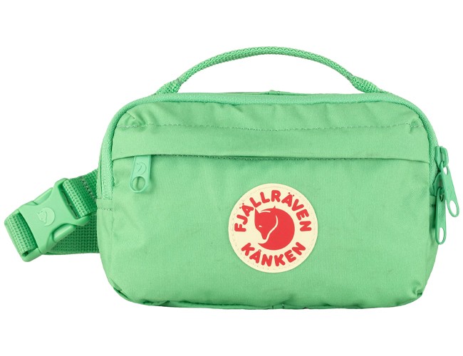 Fjallraven Kanken Hip Pack – Apple Mint – F23796 663 – Made In Vietnam