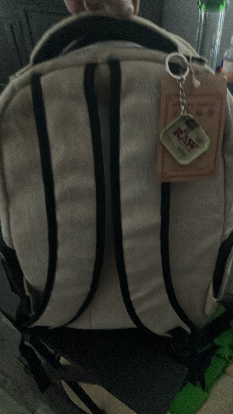 Rare raw rolling papers backpack