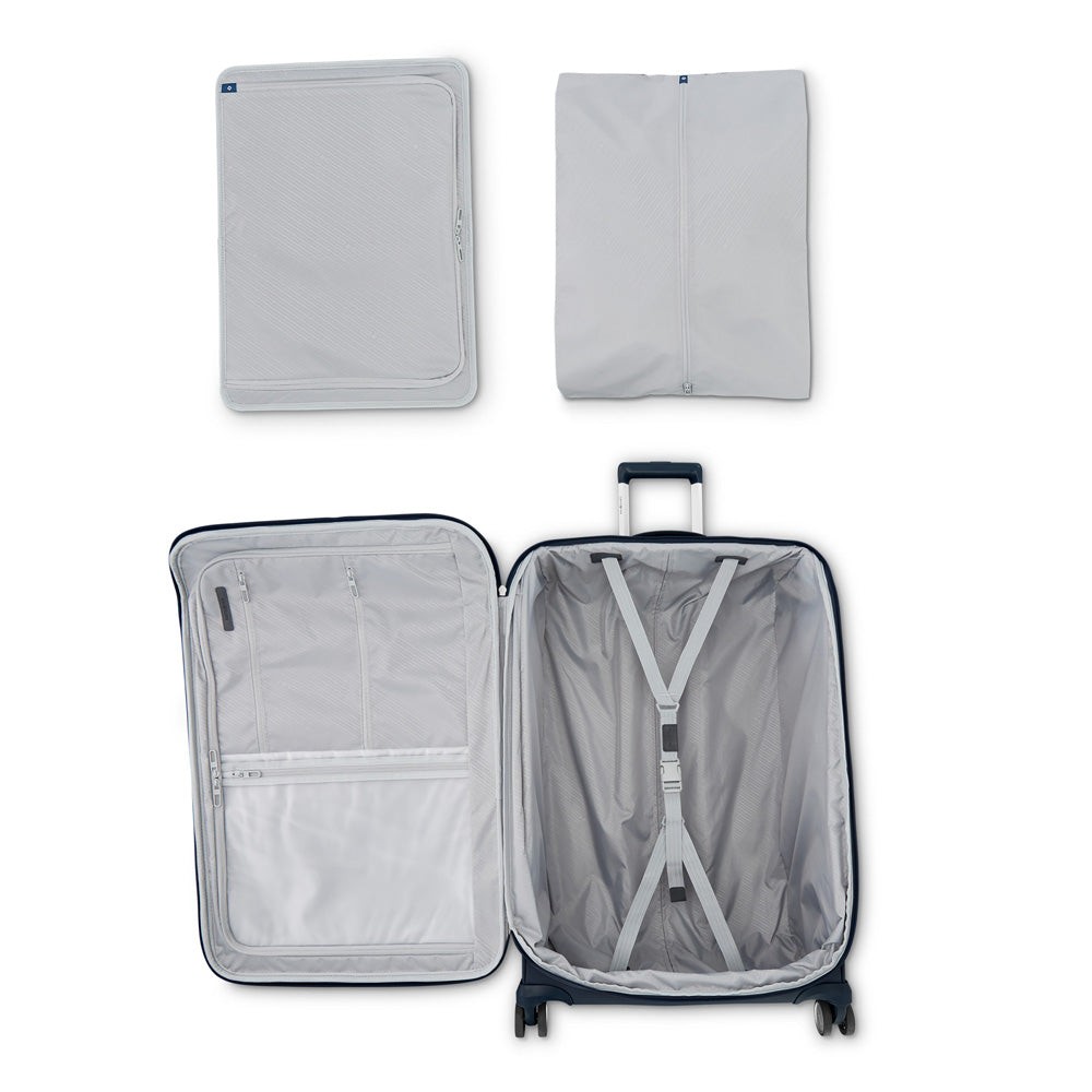 Samsonite Elevation Softside Large Expandable Spinner Midnight Blue One Size U1