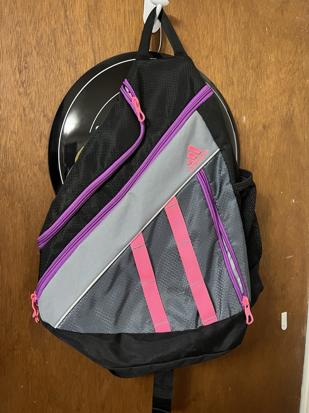 Adidas Load Spring Sling Bag Black & Pink Backpack (Rare)