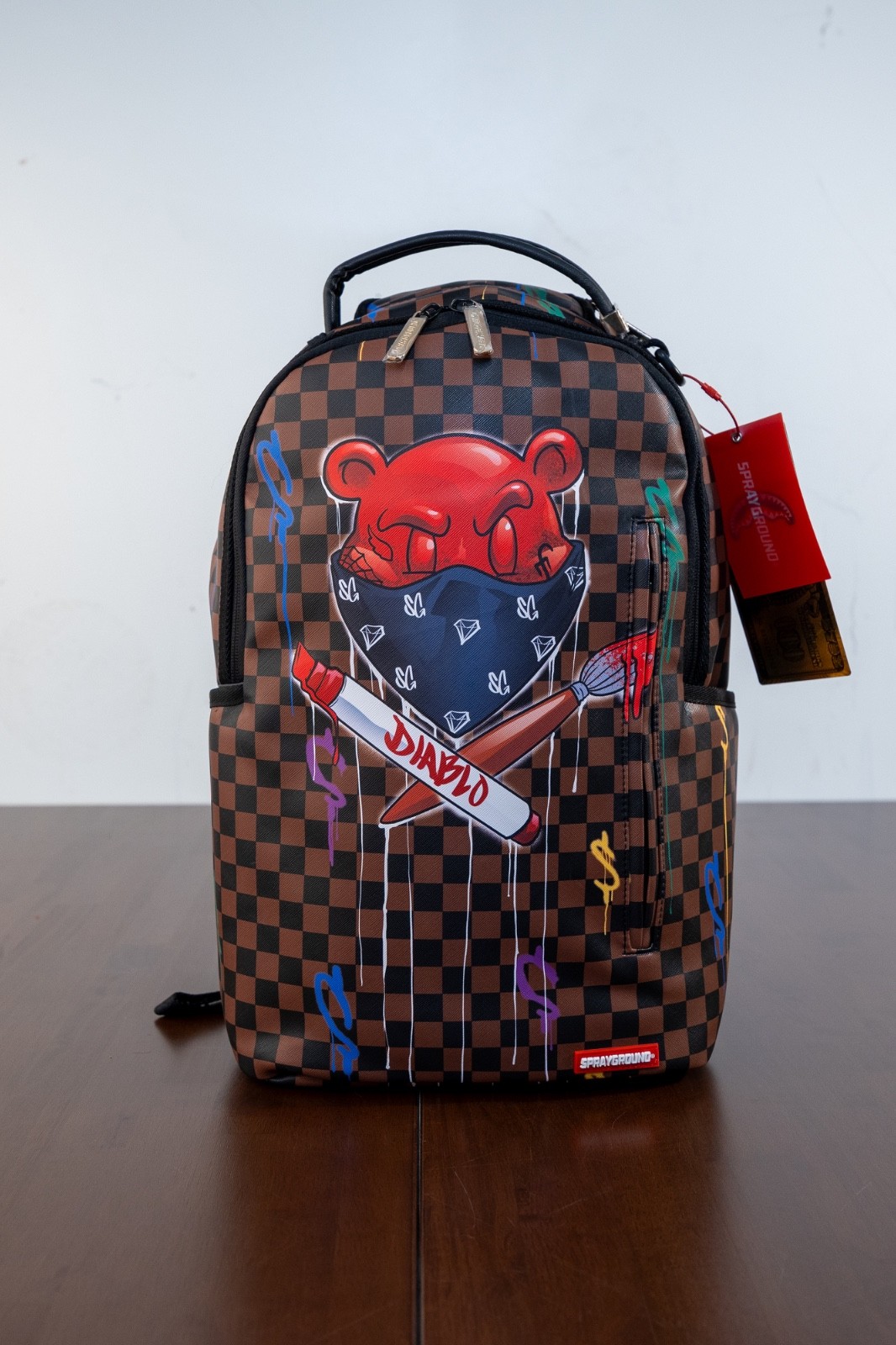 [ BRAND NEW ] SPRAYGROUND DIABLO MIDNIGHT GAMES BACKPACK