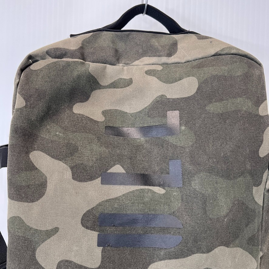 NoBull Backpack Men Waxed Canvas Duffel Pack Molle Web Camo Army Bag Work Nw
