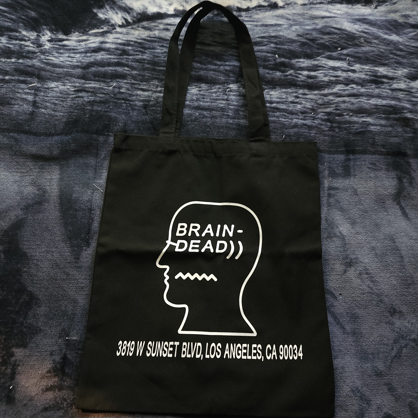 BRAIN DEAD FABRICATIONS TOTE BAG