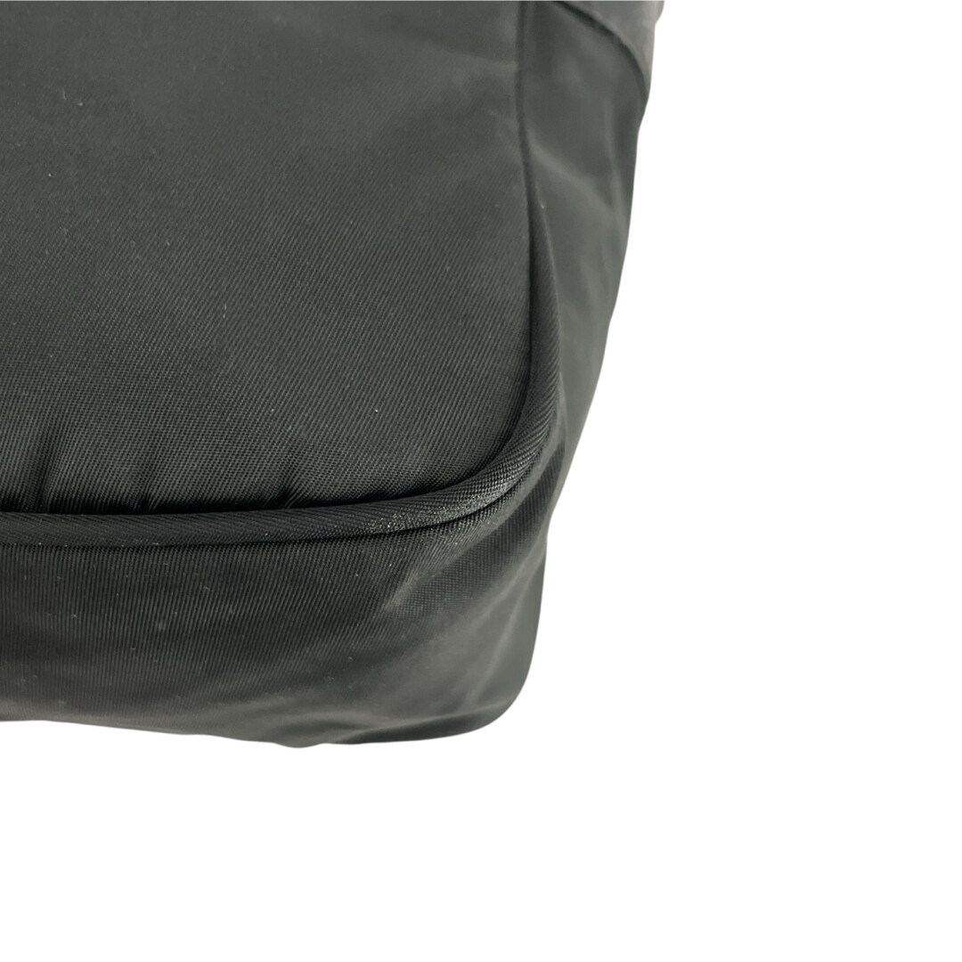 Prada Shoulder Bag Black Triangle Logo Camera Bag Tesuto Nylon Men’s From Japan