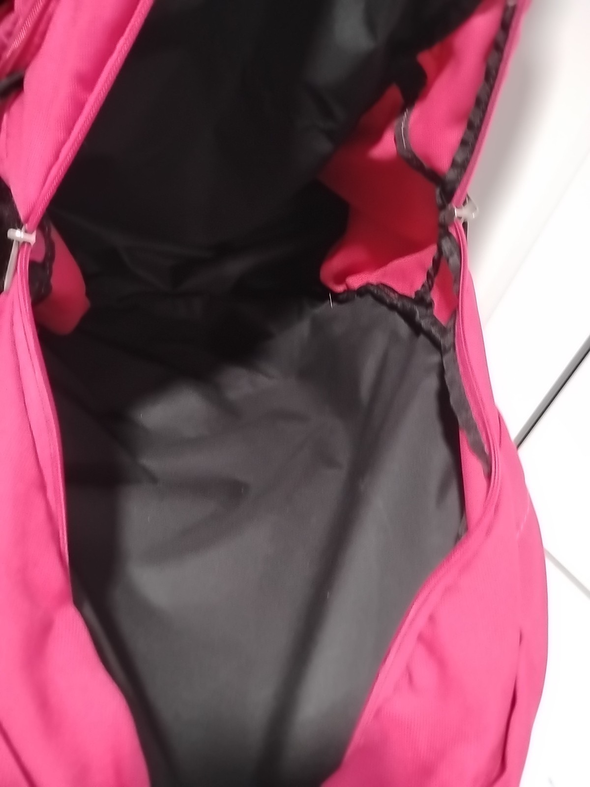 Nike Brasilia 6 XL Backpack Gym Bag Pink Black White 4 Sets Zippers