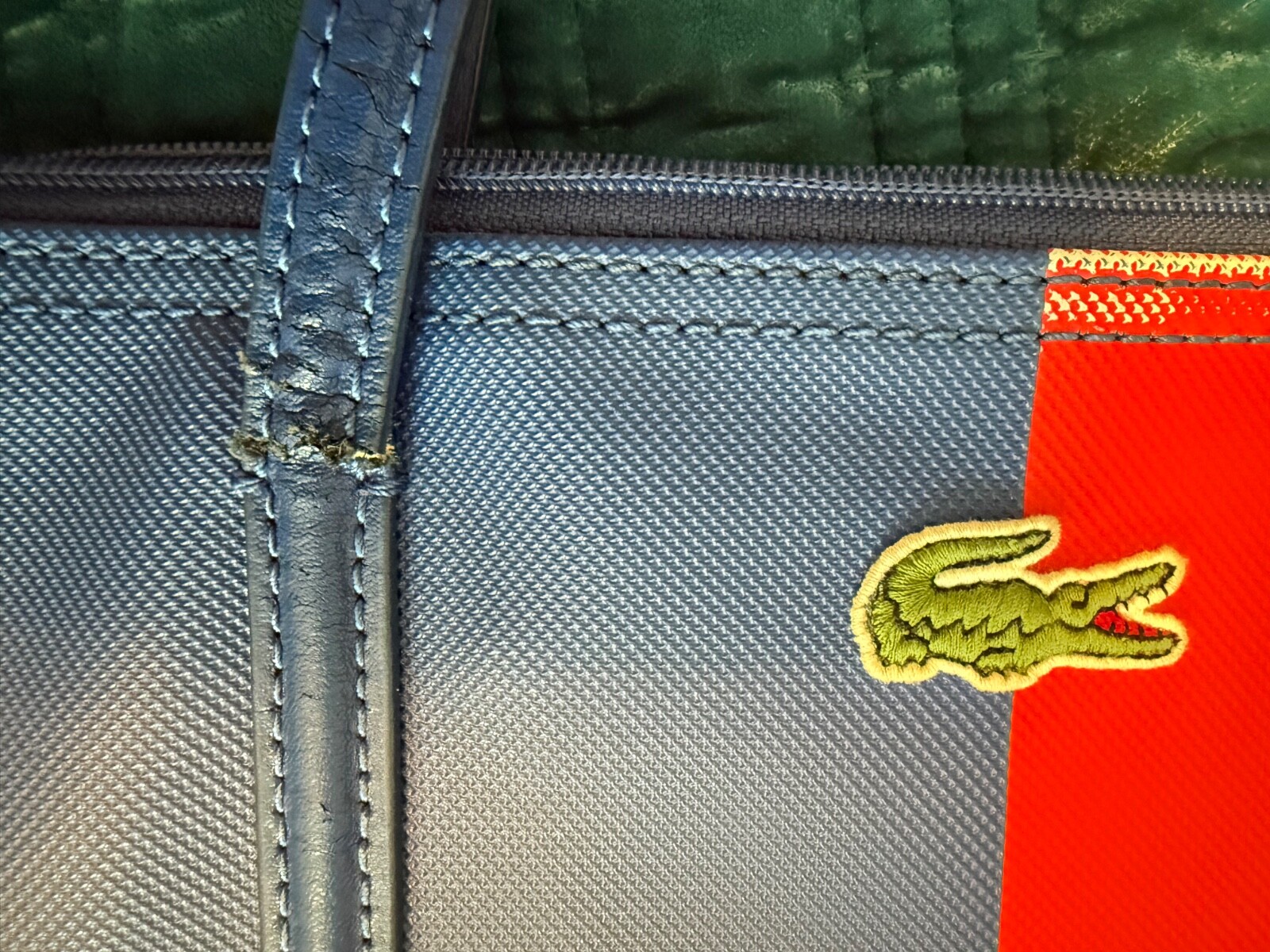 Lacoste Tote British Flag Union Jack