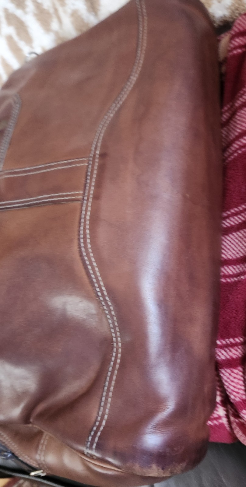 Duluth Pack Brown Leather Computer Briefcase, Retail: $535