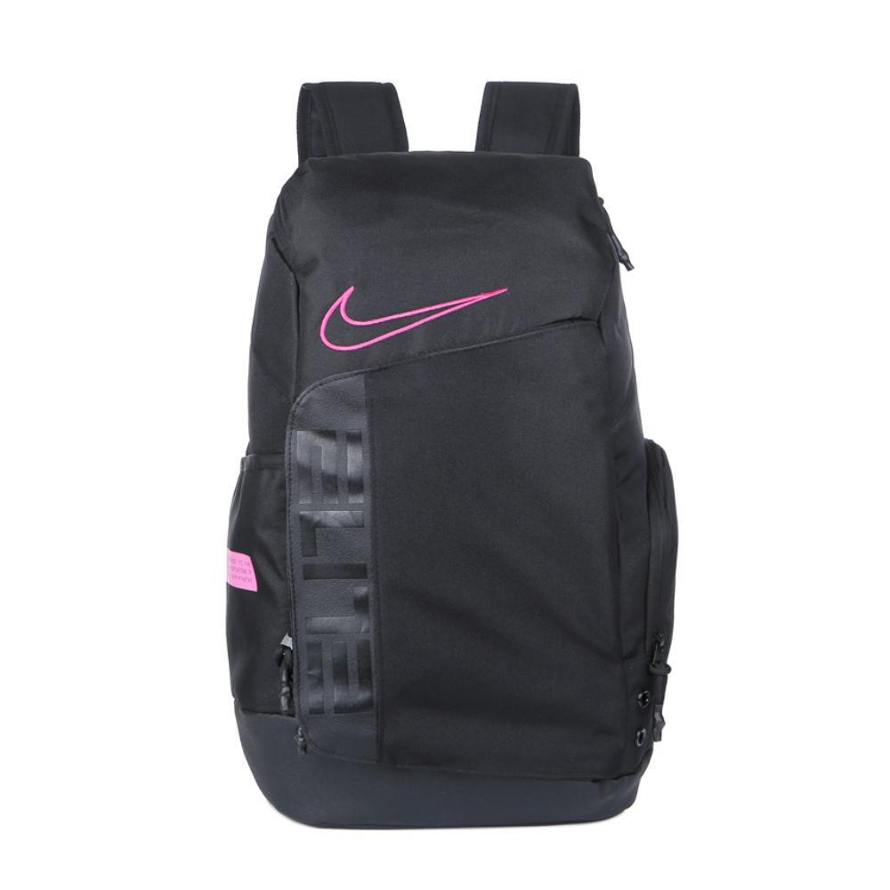 Nike Elite Pro Backpack Pink Black 32L Basketball Bag School Laptop Gym BA6164