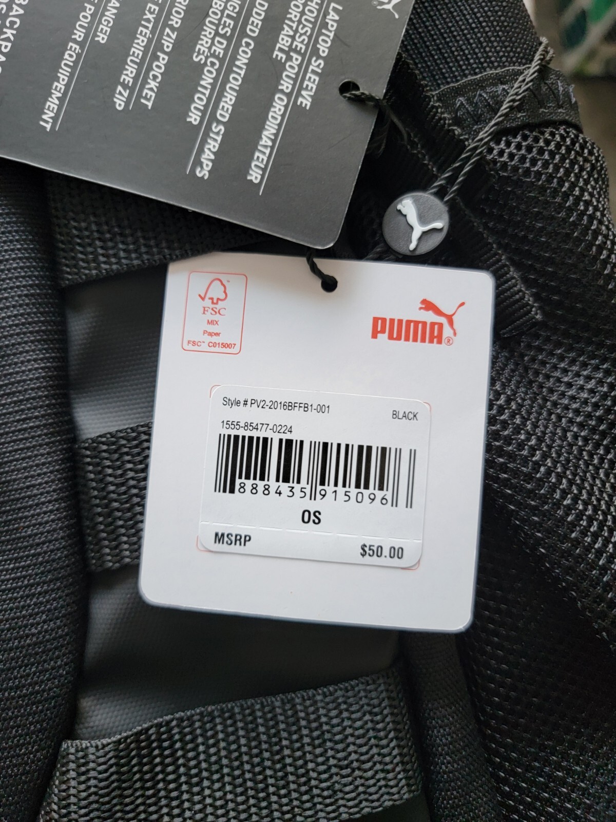 puma backpack men