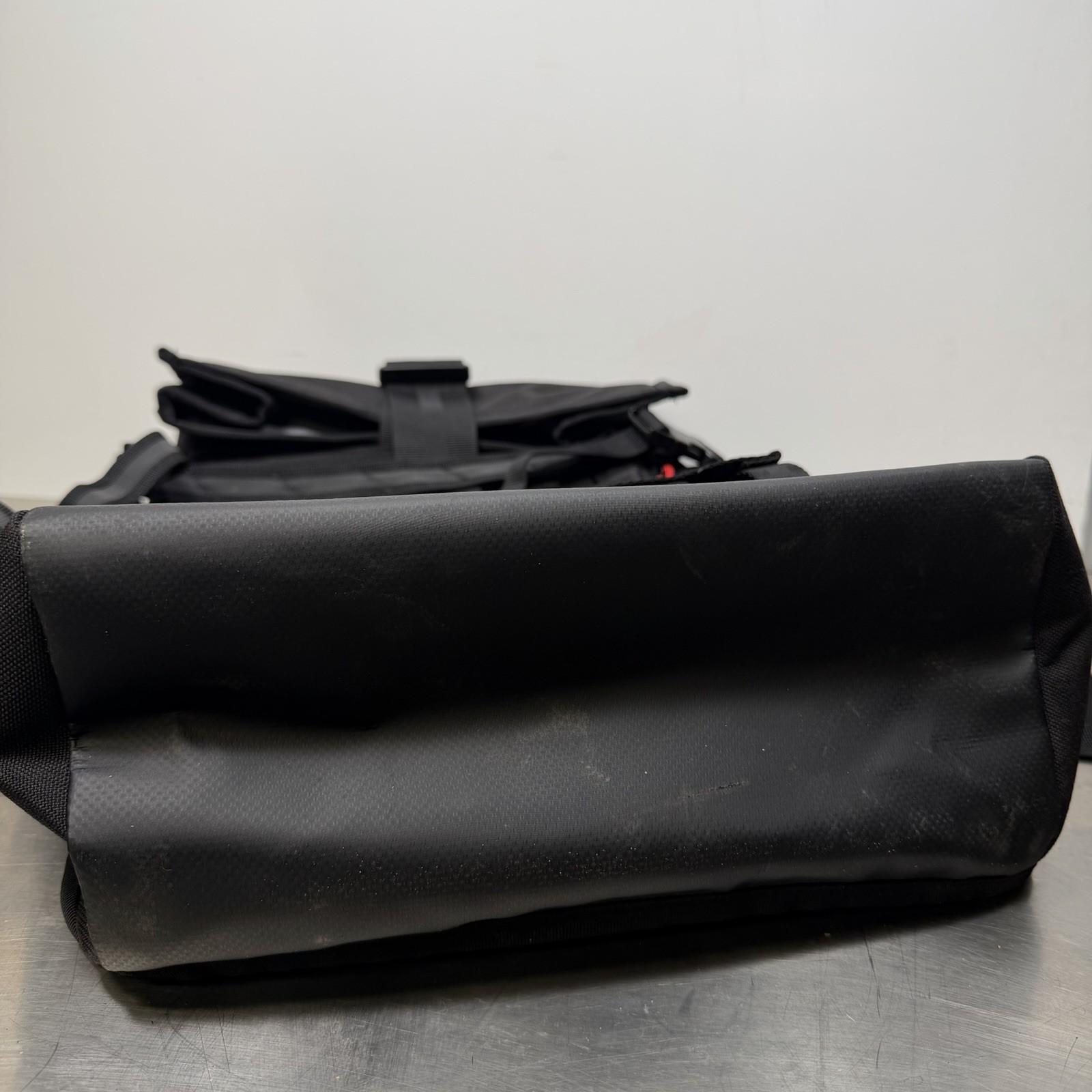 Chrome Industries Barrage Cargo 22L Waterproof Roll-Top Satchel Backpack Black