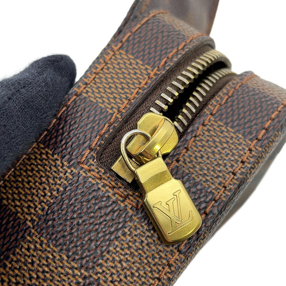 LOUIS VUITTON Geronimos Damier Ebene Canvas Brown N51994
