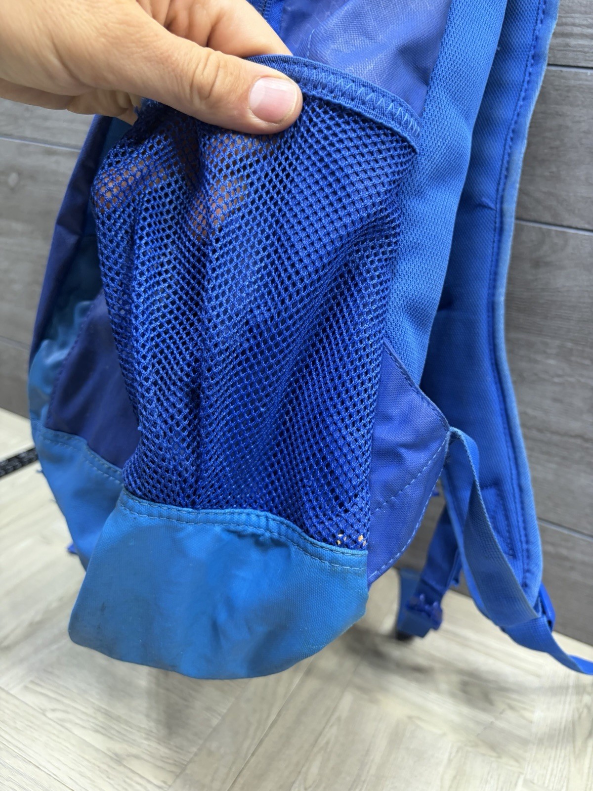 Nike Max Air Vapor Backpack Blue Mens Athletic Training School Bag Bookbag