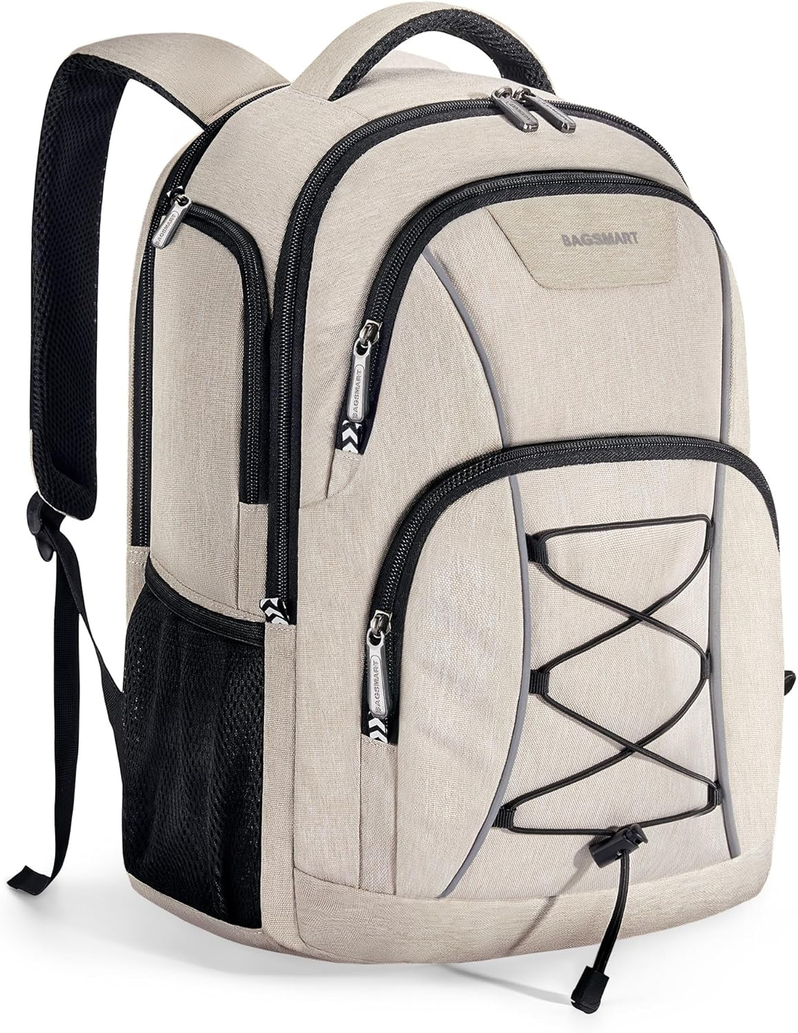 Unisex Laptop Backpack, 15.6-Inch Anti-Theft, Water Resistant, with USB Charger