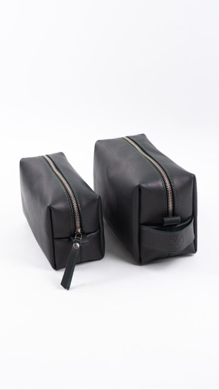 Handmade Leather Toiletry Bag Leather Dopp Kit Bag, Mens Toiletry Bag
