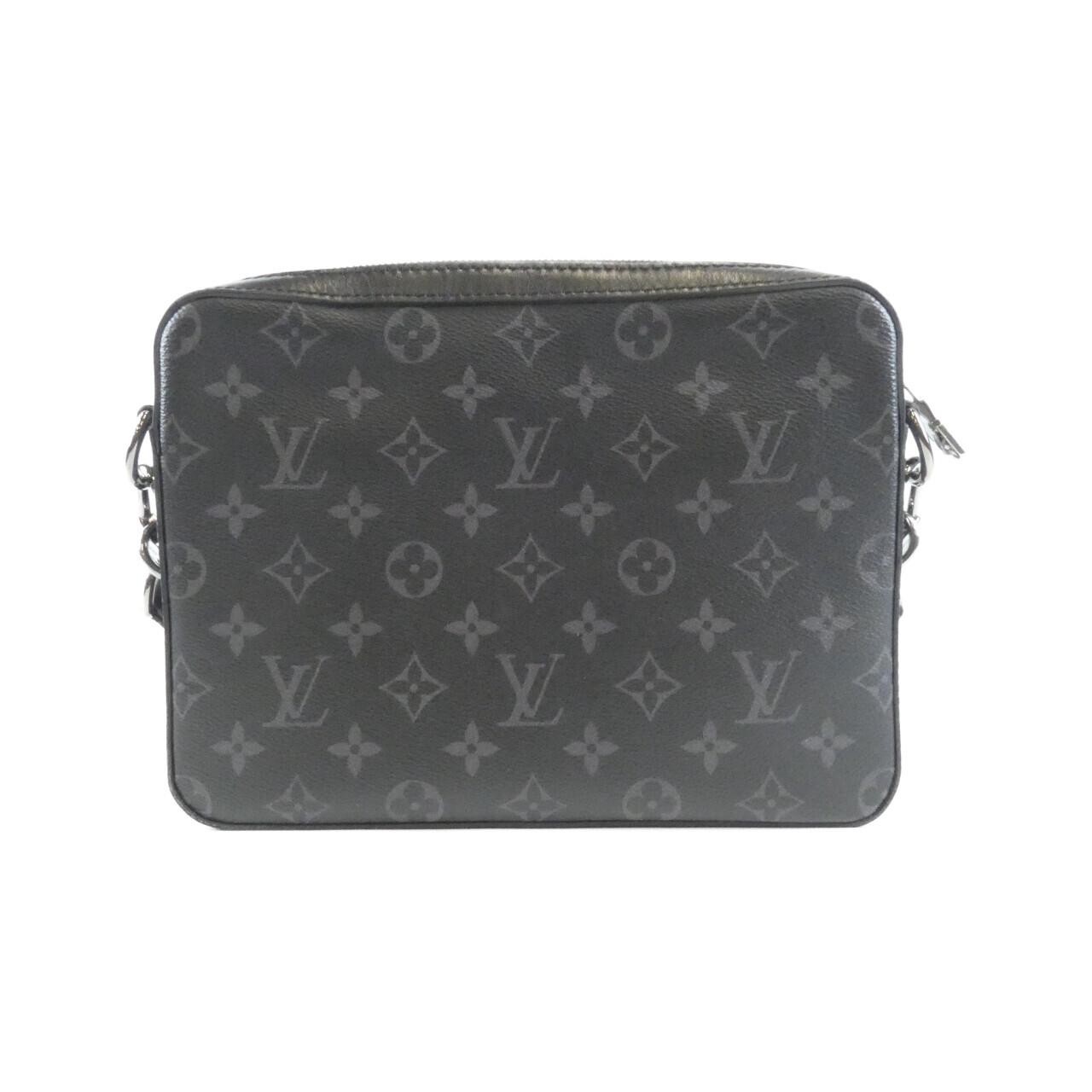 Authentic Louis Vuitton Monogram Eclipse Reverse Trio Messenger Shoulder Bag…