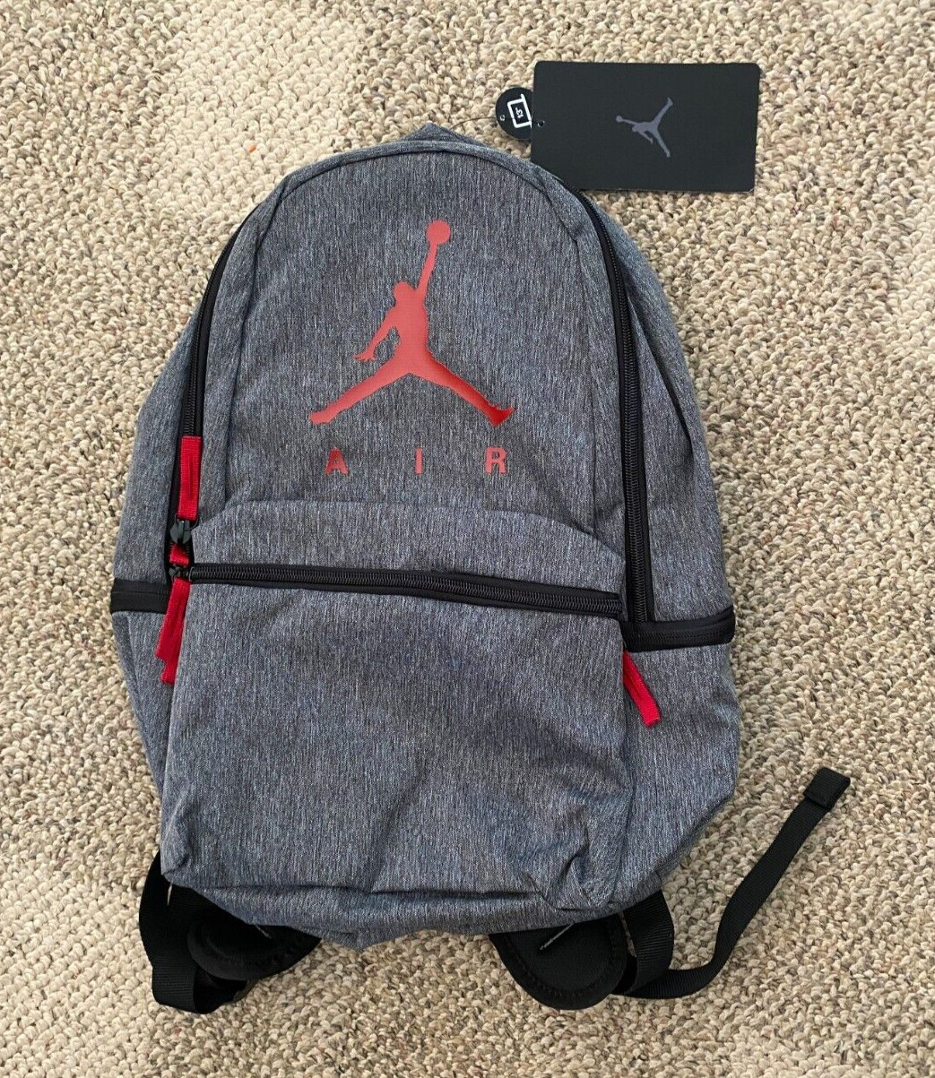 Nike Air Jordan Backpack Bag 13″ Laptop Back Pack Jumpman Kids School 9B0462-R61