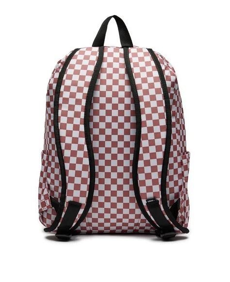 Vans Old Skool Check Backpack, Withered Rose, One Size