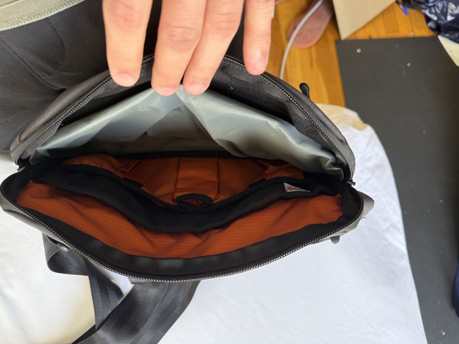 SlimFold Sling Pack Minimalist Everyday Carry Bag 5.5L Charcoal