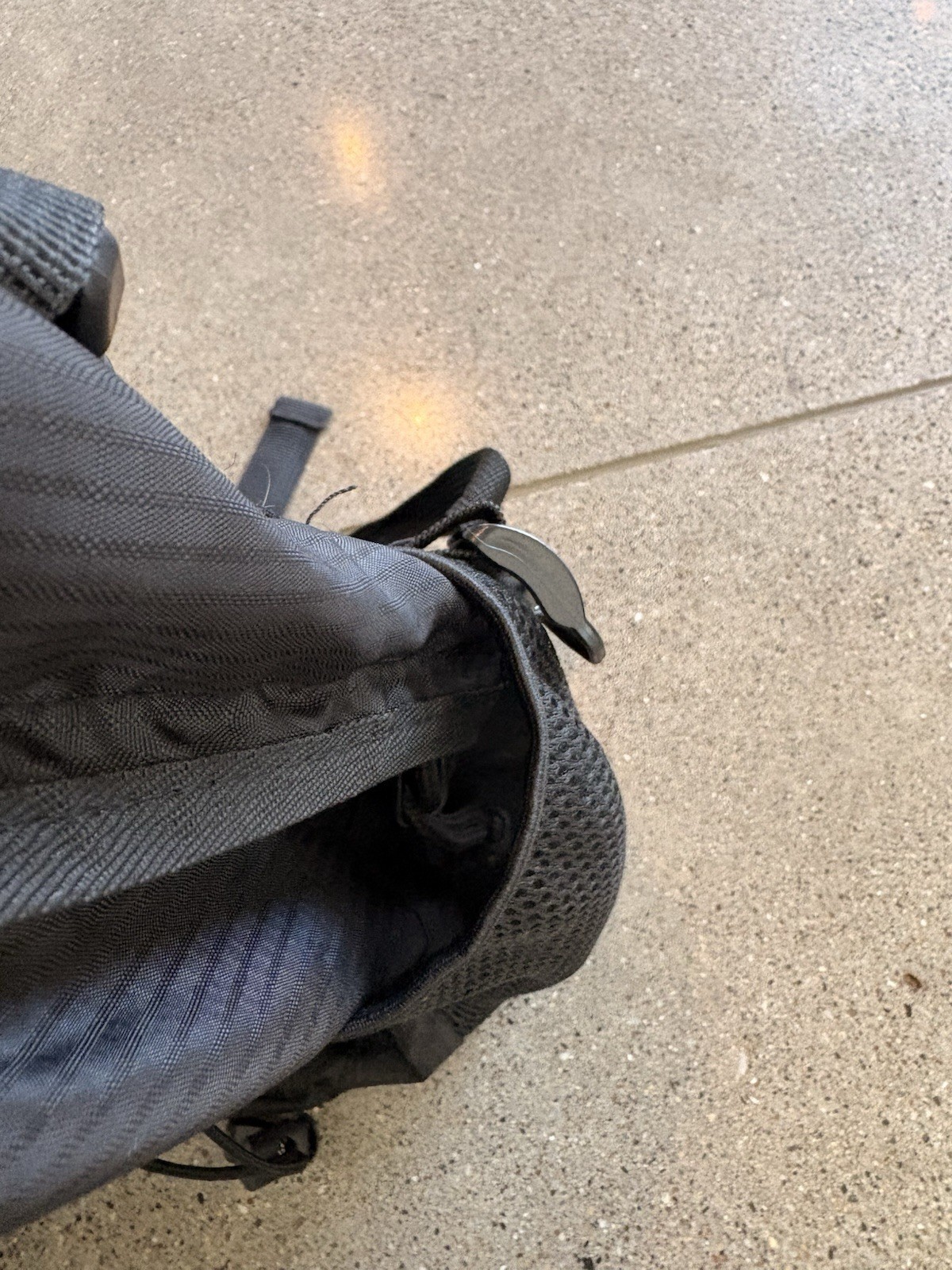 Supreme SS18 Reflective Backpack Black Spellout