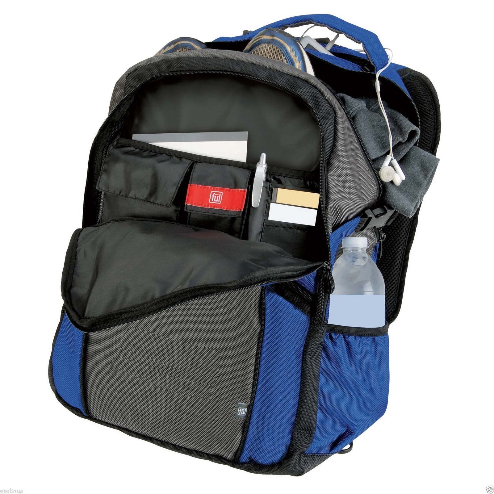 ful Cooper Backpack 30 cm x 48.5 12 cm Elastic shock suspension straps