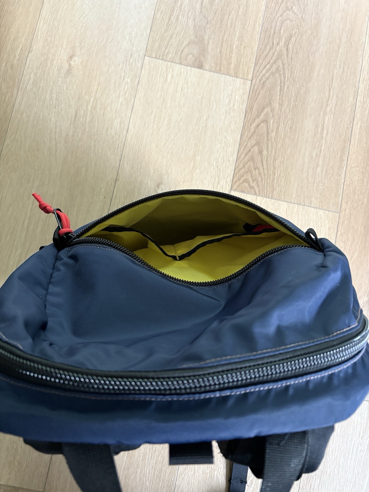 Topo Designs Standard Pack Backpack Navy Blue Laptop 22L EUC Discontinued
