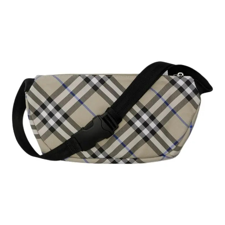 Burberry Adjustable Mesh Shoulder Strap Waist Bag Men’s 13×4.3×7.1 in