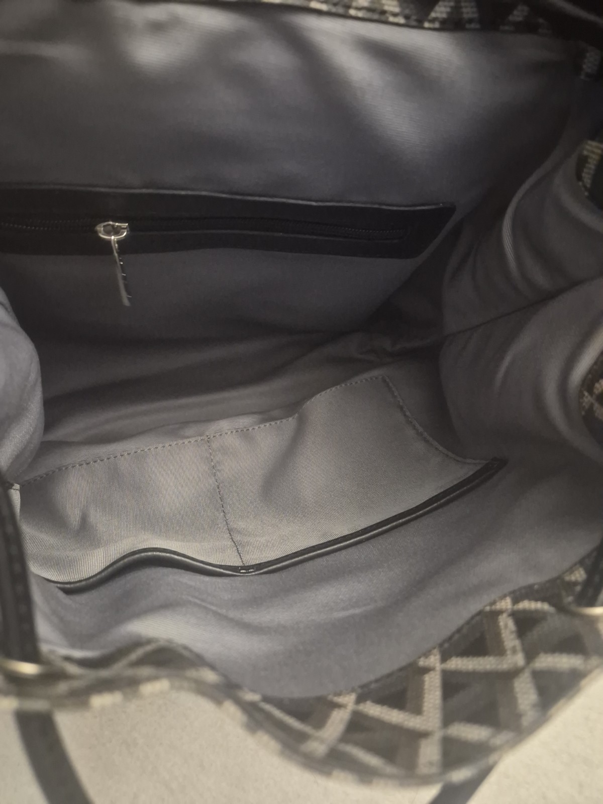IKON CANVAS Lancaster trimmed leather backpack