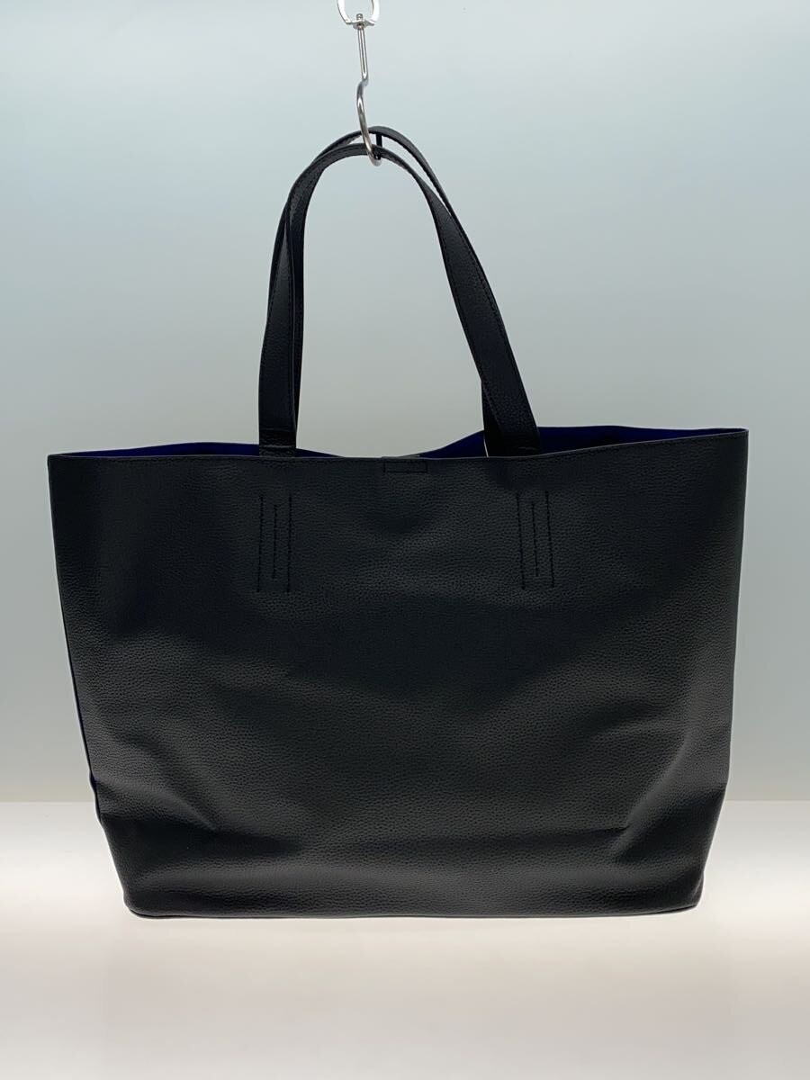 UNITED ARROWS Microfiber Tote Bag Leather BLK