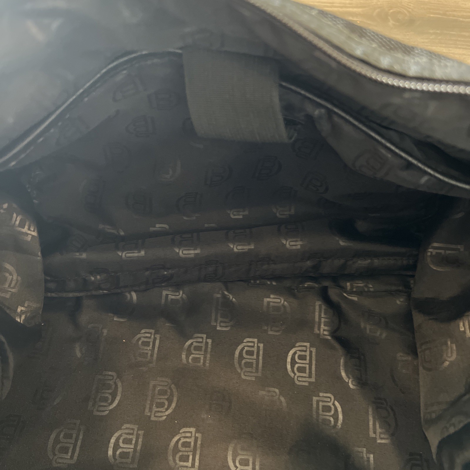 Buffalo David Bitton Duffel Bag NWT Leather Front Pocket Bottom Zipper Travel