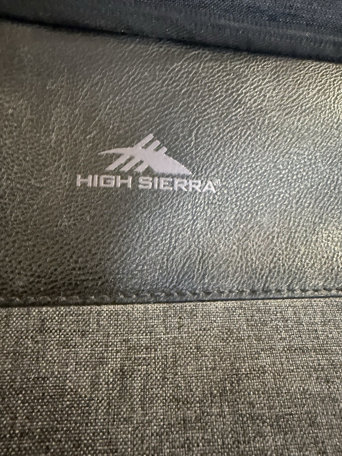 High Sierra Grey Backpack, Laptop Sleeve, Reflective, Brand New