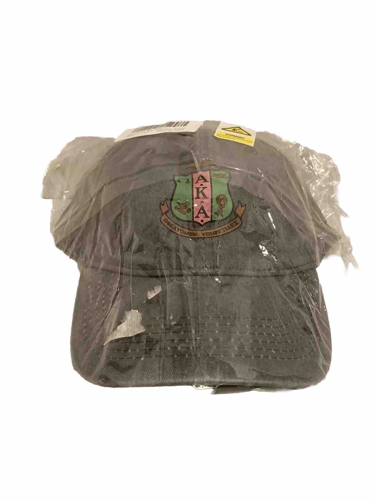 AKA SOR-ority Unisex Gray Adjustable Hat One Size Fits All