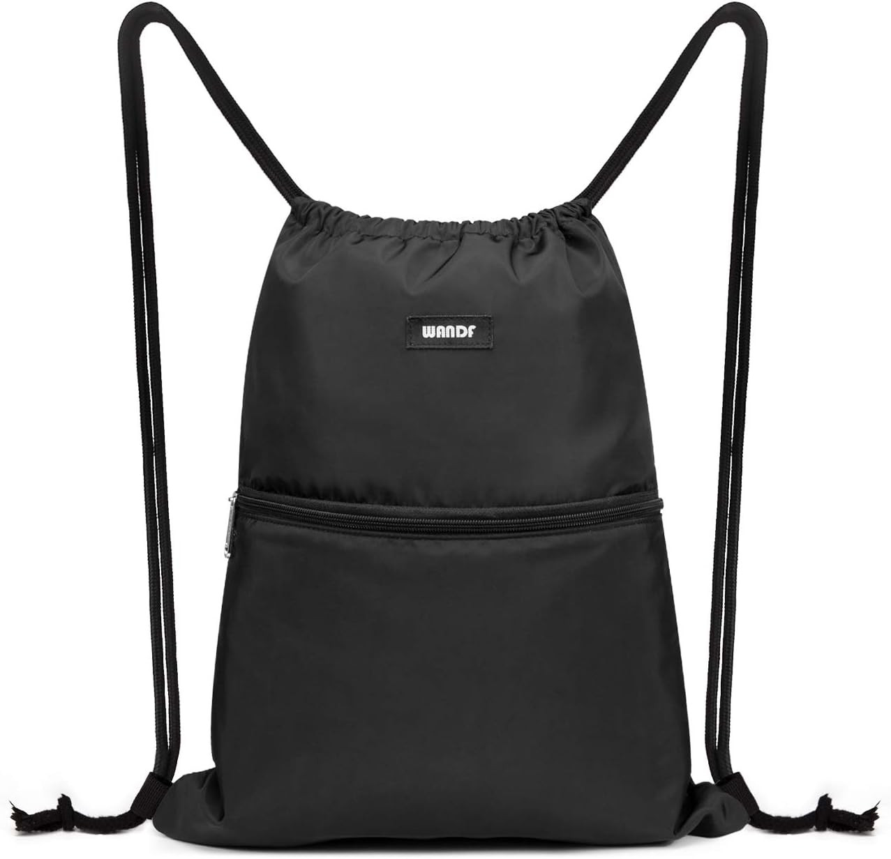 Drawstring Backpack String Bag Sackpack Cinch Water Resistant Nylon for Gym Shop