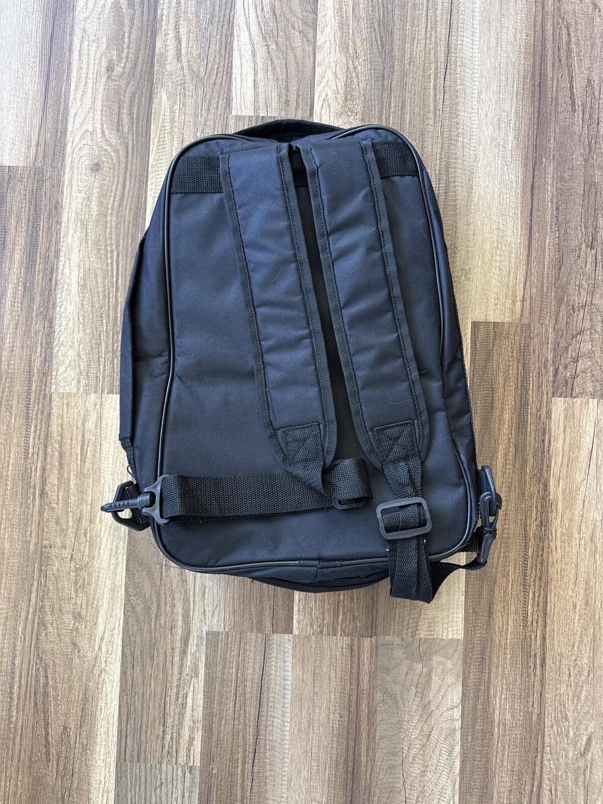 Wolf Pak Medical Backpack Black Pockets Hook n Loop Straps or Carry Handle