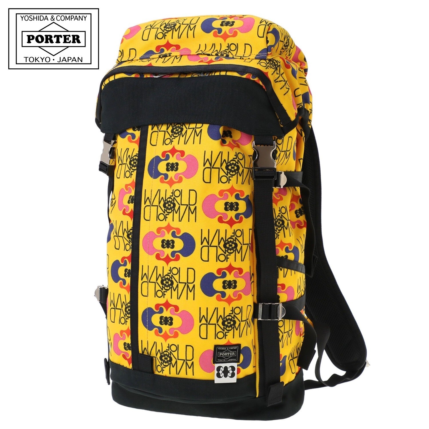 M/M Paris x PORTER Backpack Yellow W9.6 x H17.7 x D7.4in 1760g 24L JAPAN NEW