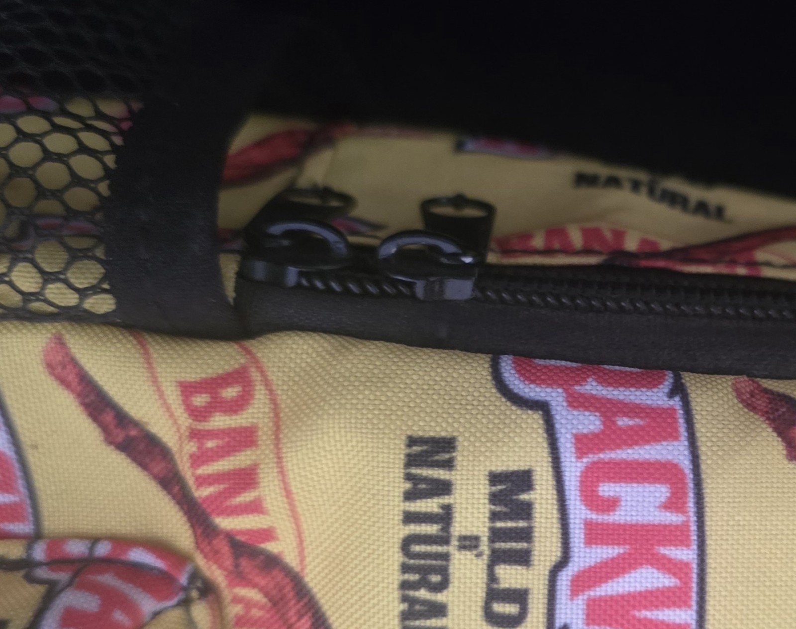 Backwoods Brand Backpack Shoulder Strap Dual Zipper Pocket Mild & Natural Design