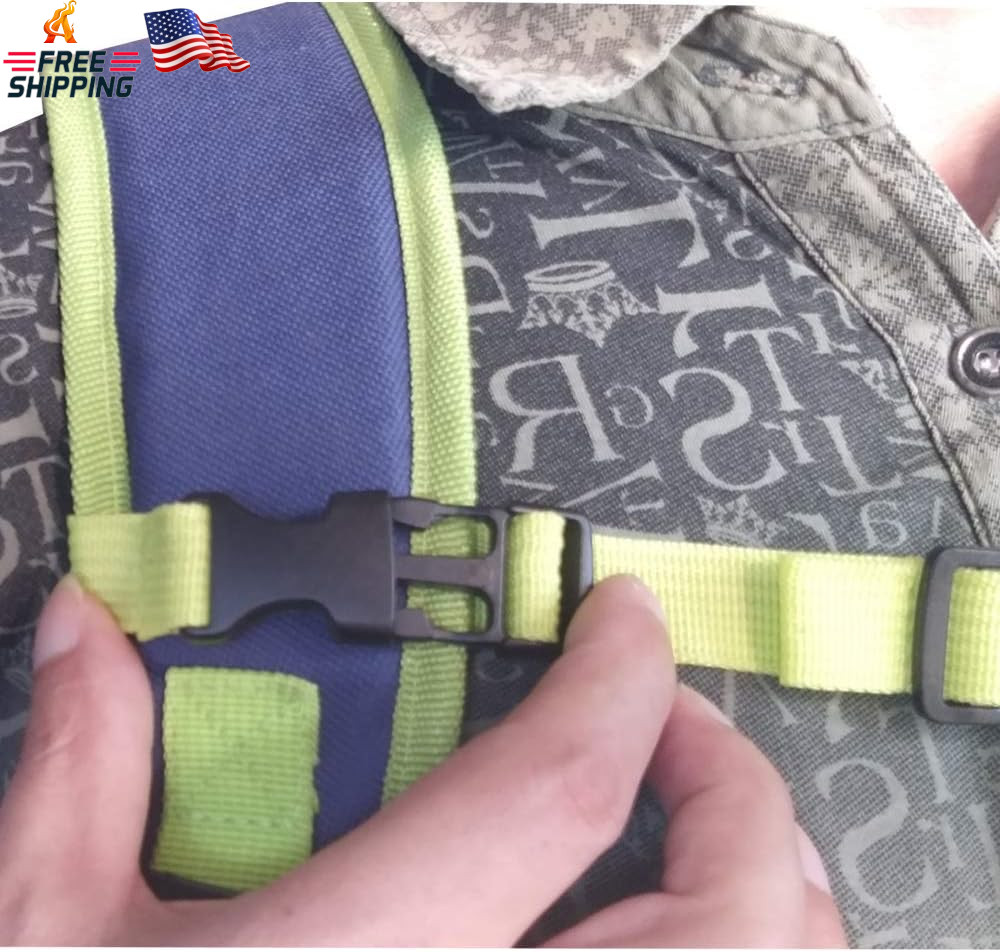 Backpack Chest Strap- Nylon – Adjustable Universal (Khaki)