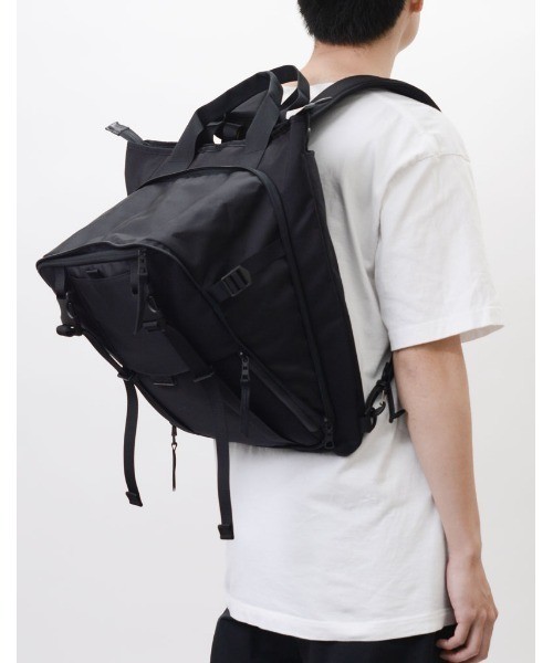 Master-Piece Masterpiece MSPC squared Backpack Black 224101 Made in Japan