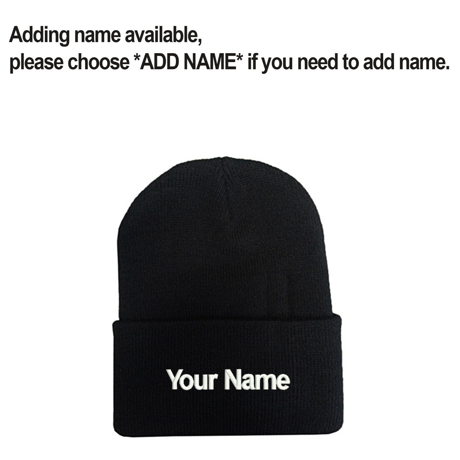 Chinese zodiac DRAGON embroidered beanie hat, Chinese character beanie hat