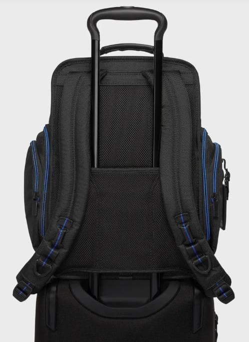 TUMI ALPHA Brief Pack BLACK ULTRA BLUE