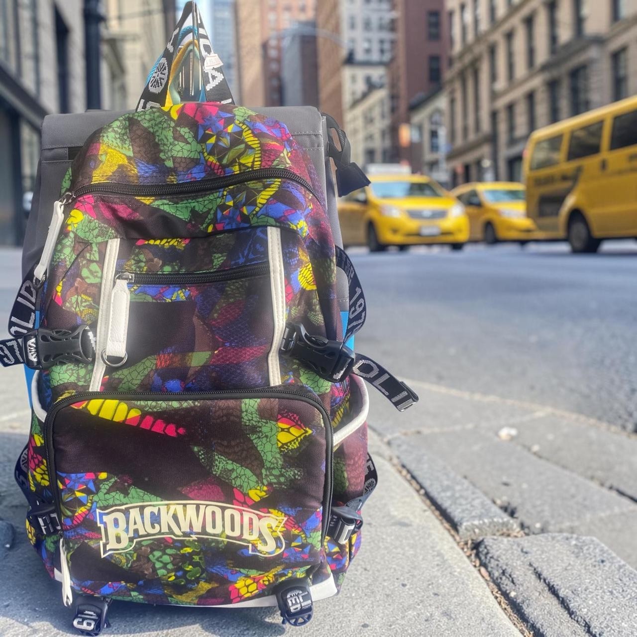 Backwoods Smell Proof Backpack – 15″ Laptop Compartment – Odor Shield Travel Bag