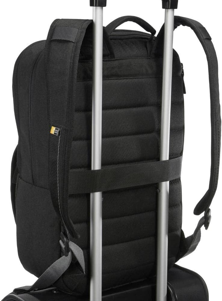 Case Logic Huxton Daypack Backpack Bag w/ Laptop Sleeve 15.6″ in Black